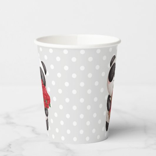 Gobelets En Papier Cute Panda (Gauche)