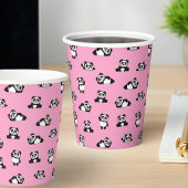 Gobelets En Papier Cute Panda Motif