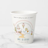 Gobelets En Papier Cute Pastel Sweet Time Candy Land Anniversaire de (Recto)
