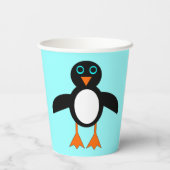 Gobelets En Papier Cute Penguin (Verso)