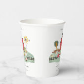 Gobelets En Papier Cute Red Barnyard ferme animal n'importe quel âge (Droite)