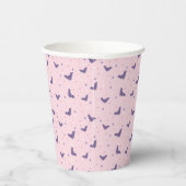Gobelets En Papier Cute rose Halloween chauve Motif avec Pois (Droite)