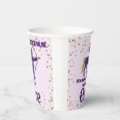 Gobelets En Papier Cute Sagittarius Premier Anniversaire & Gold Confe (Droite)