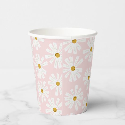 Gobelets En Papier Cute Scandi Daisy (Droite)