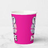 Gobelets En Papier Cute Sleeping Koala “Nope” Funny Cartoon (Gauche)