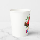 Gobelets En Papier Cute Sleeping Strawberry – 8oz Paper Cup (Droite)