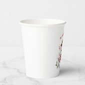Gobelets En Papier Cute Snowman Christmas Paper cup (Droite)