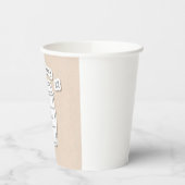 Gobelets En Papier Cute Tasses À Café Disposables Avec Couvercles (Gauche)