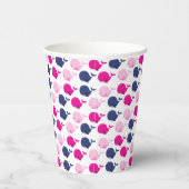 Gobelets En Papier Cute Whales, Pattern of Whales, Sea Animals (Droite)