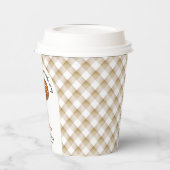 Gobelets En Papier Cutie Pie Apple Pie Thanksgiving Baby shower (Gauche)