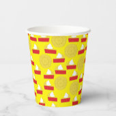 Gobelets En Papier Cutie Pie Cherry 1er anniversaire fête Enfants (Verso)