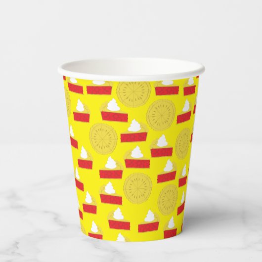 Gobelets En Papier Cutie Pie Cherry 1er anniversaire fête Enfants (Verso)