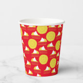 Gobelets En Papier Cutie Pie Cherry 1er anniversaire fête Enfants (Verso)