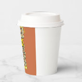 Gobelets En Papier Cycle Plus Stress Moins T-Chemise - Relaxé Convien (Gauche)