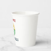 Gobelets En Papier Cyclisme Vintage rustique (Gauche)