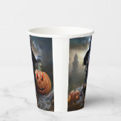 Gobelets En Papier Dachshund Halloween effroi (Droite)