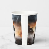 Gobelets En Papier Dachshund Halloween effroi (Droite)