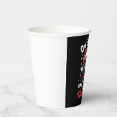 Gobelets En Papier Dachshund Santa On The Naughty List Dachshund Chri (Droite)