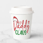 Gobelets En Papier Daddy Claus Christmas Design-60094 (Verso)