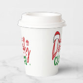 Gobelets En Papier Daddy Claus Christmas Design-60094 (Droite)