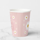 Gobelets En Papier Daisy 1st Birthday (Droite)