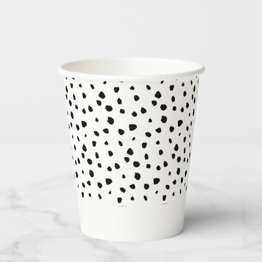 Gobelets En Papier Dalmatien (Verso)