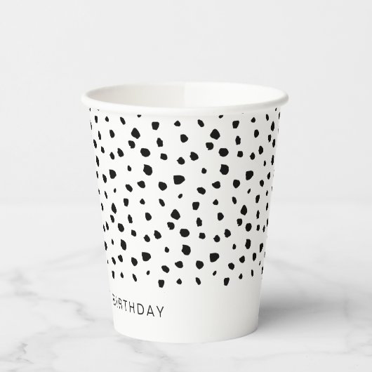 Gobelets En Papier Dalmatien (Gauche)