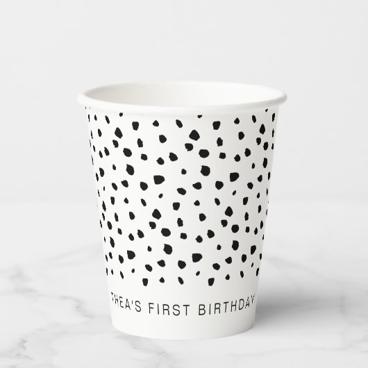 Gobelets En Papier Dalmatien (Recto)