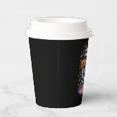 Gobelets En Papier Dancing Skeleton Halloween Citrouille (Droite)