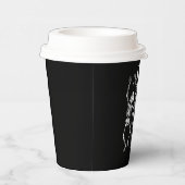 Gobelets En Papier Dancing Skeleton Joyeux Halloween Skull d'automne (Droite)