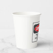 Gobelets En Papier Danger Confined Space Entry Safety Warning (Droite)