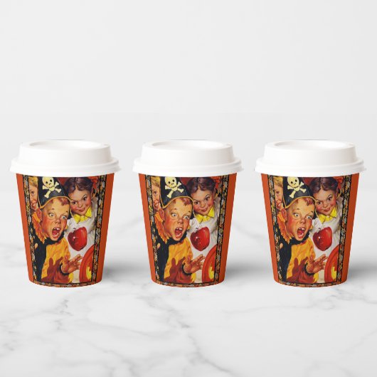 Gobelets En Papier Dangers de la pompe (Multi)