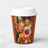 Gobelets En Papier Dangers de la pompe (Recto)