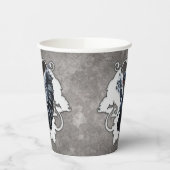 Gobelets En Papier Dans l'ombre de l'élégance : Un cygne noir. (Gauche)