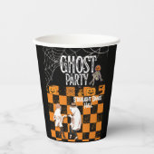 GOBELETS EN PAPIER DANSE D'HALLOWEEN  (Recto)