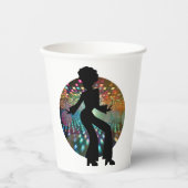 Gobelets En Papier Danseur Disco (Recto)