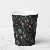 Gobelets En Papier Dark Botanical Easter Paper Cups – Moody (Gauche)