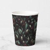 Gobelets En Papier Dark Botanical Easter Paper Cups – Moody (Droite)