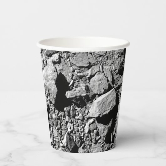 Gobelets En Papier DART Dimorphos Asteroid Moonlet Surface (Verso)