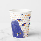 Gobelets En Papier Dart Gun Bataille War Boys Anniversaire (Recto)