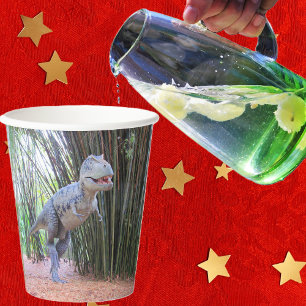 Gobelets En Papier Daspletosaur - Dinosaure - Tasse de papier