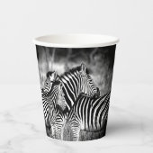 Gobelets En Papier Dazzle de Zebra (Recto)