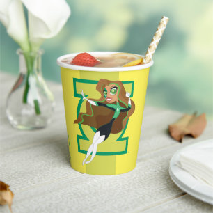 Gobelets En Papier DC Super Hero Girls Green Lantern