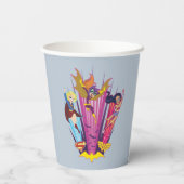 Gobelets En Papier DC Super Hero Girls Trio (Verso)