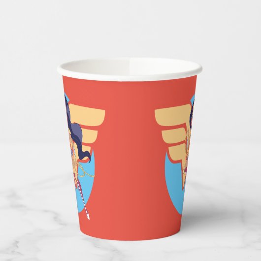Gobelets En Papier DC Super Hero Girls Wonder Woman (Gauche)