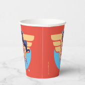 Gobelets En Papier DC Super Hero Girls Wonder Woman (Droite)