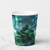 Gobelets en papier de style moto (Gauche)