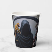 Gobelets En Papier Décès avec un singe (Recto)