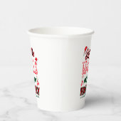 Gobelets En Papier Deck Les Halls Pas Votre Famille (Droite)