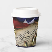 Gobelets En Papier Déclaration d'indépendance (Recto)